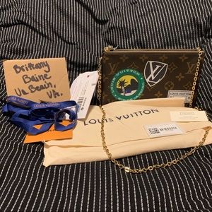Louis Vuitton Double Zip Pochette My Lv World Tour